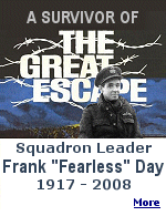 Squadron Leader Frank Day came close to freedom during the Great Escape, but was left behind when the tunnel was discovered. 76 airmen got away, but were recaptured.